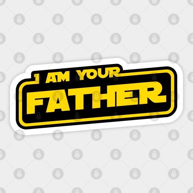 I Am Your Father Sticker by Cinestore Merch